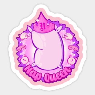 Nap Queen Sticker